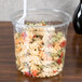 Bare by Solo 24 oz. Clear Deli Container Recycled - 500/Case Main Thumbnail 4