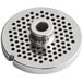 Backyard Pro Butcher Series #12 Stainless Steel Hub Grinder Plate for BSG12 Meat Grinder - 1/8" Main Thumbnail 1