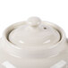 Hall China by Steelite International HL220AWHA Ivory (American White) 16 oz. Boston Teapot - 12/Case Main Thumbnail 6