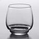 A Libbey clear stackable tumbler on a white background.