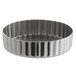 Vollrath 59796 Mini 3 1/8" x 3/4" Stainless Steel Round Tart Serving Pan Main Thumbnail 2