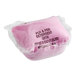 A pink bag of Noble Chemical QuikPacks Concentrated Pot & Pan Detergent with black text.