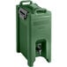 CaterGator 5 Gallon Green Insulated Beverage Dispenser Main Thumbnail 3