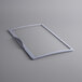A white rectangular glass lid with a handle for an Avantco freezer.