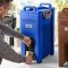 CaterGator 5 Gallon Blue Insulated Beverage Dispenser Main Thumbnail 1