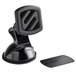 A black Scosche MagicMount car phone holder on a table.