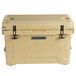 CaterGator CG45SPB Beige 45 Qt. Rotomolded Extreme Outdoor Cooler / Ice Chest Main Thumbnail 5