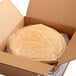A white box of Mission 12" Chipotle Tortillas with tortillas in it.