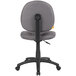 A gray Boss office chair with a black base and wheels.