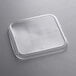 Fabri-Kal LGS6OF Greenware Clear PLA Plastic Compostable Outer-Fit Lid - 50/Pack Main Thumbnail 3