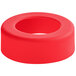 A red Tablecraft silicone band with a hole in it.