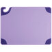 A purple San Jamar allergen-free cutting board.