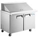 Avantco APT-48M-HC 48" 2 Door Mega Top Refrigerated Sandwich Prep Table