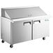 Avantco APT-60M-HC 60" 2 Door Mega Top Refrigerated Sandwich Prep Table Main Thumbnail 3