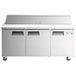Avantco APT-71-HC 71" 3 Door Refrigerated Sandwich Prep Table Main Thumbnail 6