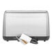 KitchenAid KMT4115CU Contour Silver Four Slice Toaster with Manual Lift Main Thumbnail 8