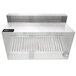 Halifax PSPHO1848 Type 1 Commercial Kitchen Hood with PSP Makeup Air (Hood Only) - 18' x 48" Main Thumbnail 2