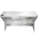 Halifax SCHO1048 Type 1 Commercial Kitchen Hood with Short Cycle Makeup Air (Hood Only) - 10' x 48" Main Thumbnail 2