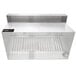 Halifax PSPHO2048 Type 1 Commercial Kitchen Hood with PSP Makeup Air (Hood Only) - 20' x 48" Main Thumbnail 2
