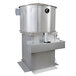 A stainless steel NAKS Roof Mounted Exhaust Fan Grease Extractor.