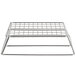 An American Metalcraft stainless steel grid basket rack with wire grid.