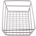 An American Metalcraft stainless steel small grid basket.