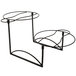 American Metalcraft TLTS1224 Ironworks Two-Tier Round Display Stand with Twisted Legs Main Thumbnail 2