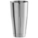 An Arcoroc stainless steel full size bar shaker tin.