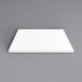 A white rectangular Art Marble Furniture Winter White Quartz Tabletop.