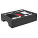 Cambro LCDCH10110 Black Condiment Holder for Cambro 1000LCD / UC1000 Main Thumbnail 2