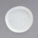 Front of the House DAP082BEP23 Artefact 6" Ash Porcelain Plate - 12/Case Main Thumbnail 1