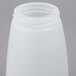 Tablecraft PP10RE 10 oz. Polypropylene Syrup Dispenser with Red ABS Top - 12/Pack Main Thumbnail 5