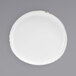 Front of the House DSP036WHP23 Artefact 7 1/2" Superwhite Porcelain Plate - 12/Case Main Thumbnail 1