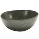 Front of the House DBO142DGP23 Kiln 10 oz. Sage Round Porcelain Bowl - 12/Case Main Thumbnail 1