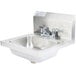 Advance Tabco 7-PS-20 Stainless Steel Hand Sink with Faucet and Backsplash Main Thumbnail 2