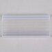 Metro 9990CL Equivalent Clear Plastic Label Holder 3" x 1 1/4" Main Thumbnail 2