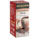 A box of Bigelow Cinnamon Stick Tea Bags with a picture of a cup and cinnamon sticks.