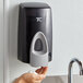 Rubbermaid FG450034 800 mL Black Manual Foam Soap Dispenser Main Thumbnail 1