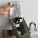 Rubbermaid FG750176 400 mL Metallic Gray Manual Spray Soap Dispenser Main Thumbnail 5