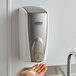 Rubbermaid FG750140 Autofoam 1100 mL White / Grey Pearl Automatic Hands-Free Soap Dispenser Main Thumbnail 1
