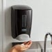 Rubbermaid 3486590 Flex™ 500 mL Black Manual Soap Dispenser Main Thumbnail 1
