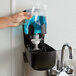 Rubbermaid 3486590 Flex™ 500 mL Black Manual Soap Dispenser Main Thumbnail 3
