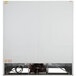 Beverage-Air MMR66HC-1-WB MarketMax 75" White Glass Sliding Door Merchandiser Refrigerator with Black Interior Main Thumbnail 2