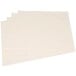 Ecru / Ivory Flat Pack Linen-Like Napkin, 16" x 16" - Hoffmaster 125050 - 500/Case Main Thumbnail 3