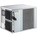 A large silver rectangular Avantco air cooled ice machine with black vents.