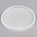 A Dart translucent plastic lid with a small circular vent.