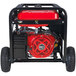 DuroStar DS10000E Portable 457 CC Gasoline Powered Generator with Electric / Recoil Start and Wheel Kit - 10,000/8,000W, 120V Main Thumbnail 3