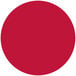 A red circle with white background.