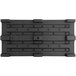 Regency 36" x 24" x 6" Black Plastic Display Base / Spot Merchandiser - 1000 lb. Capacity Main Thumbnail 6