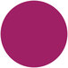 A purple circle with white background.